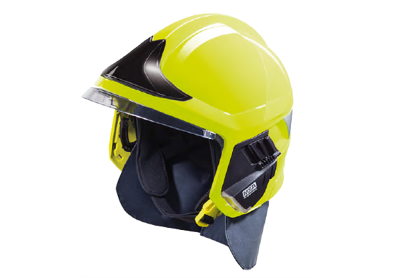 AKTION Feuerwehrhelm &quot;Gallet F1 XF&quot; Gr. L  g&#252;ltig bis 30.12.2025 - leuchtgelb | Bild 0