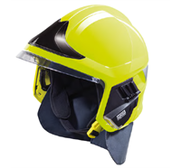 AKTION Feuerwehrhelm "Gallet F1 XF" Gr. M  gültig bis 30.12.2024 - nachleuchtend/leuchtgelb