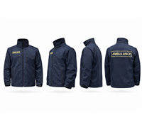 Ambulance Softshell Ärmel abnehmbar darknavy - S