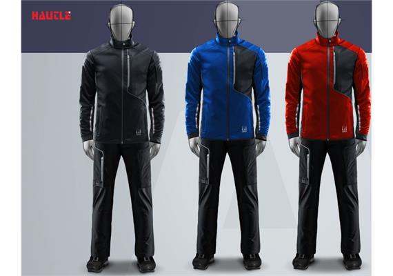 Arbeitsjacke ACTIVE FLOW, Rot/Schwarz - 3XL | Bild 0