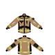 Brandschutzjacke FIREWarrior ATHLETIC (EN 469:2020 / EN 1149-5:2018)  sand/schwarz - 3XLL