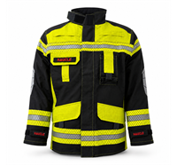 Brandschutzjacke FIREWarrior ATHLETIC gelb/schwarz (EN 469:2020 / EN 1149-5:2018) - XLK