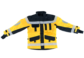 Brandschutzjacke FIREWarrior ATHLETIC, gelb + Zürich  Klasse 2 Vollschutz (gem. EN469)