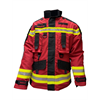 Brandschutzjacke FIREWarrior ATHLETIC Space Grid  (EN 469:2020 Stufe 2 / EN 1149-5:2018) - 3XLN