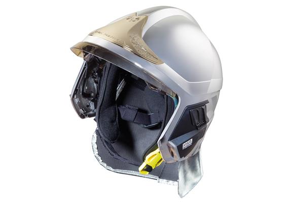 Feuerwehrhelm MSA&#169; Gallet F1 XF Gr. L - metallisiert | Bild 0