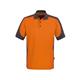 HAKRO Poloshirt Contrast MIKRALINAR® 839 (orange) - XS