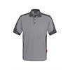 HAKRO Poloshirt Contrast MIKRALINAR® 839 (titan) - 3XL