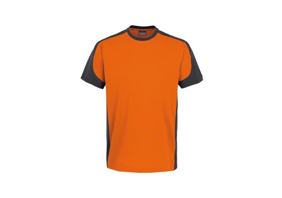 HAKRO&#174; T-Shirt Contrast Performance 290 (orange) - 4XL | Bild 0