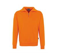 HAKRO® Zip-Sweatshirt Premium 451 (orange) - 4XL