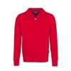 HAKRO® Zip-Sweatshirt Premium 451 (rot) - 6XL