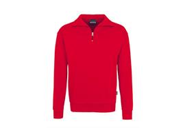 HAKRO® Zip-Sweatshirt Premium 451 (rot)