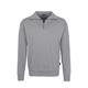HAKRO® Zip-Sweatshirt Premium 451 (titan) - L