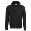 HAKRO Sweatjacke College 606 (005 schwarz) - 5XL