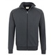 HAKRO Sweatjacke College 606 (028 anthazit) - 3XL