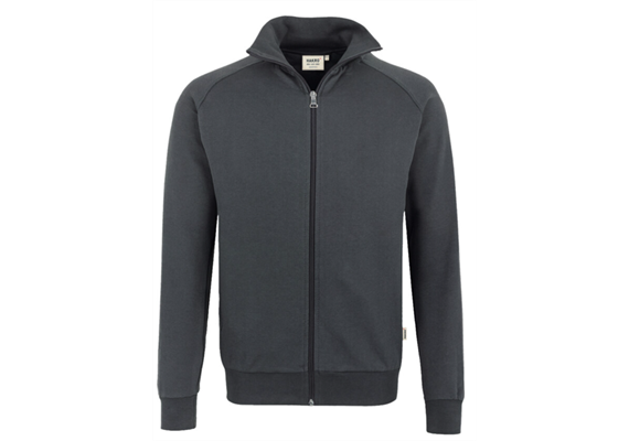 HAKRO Sweatjacke College 606 (028 anthazit) - XXL | Bild 0