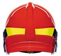 Kadermarkierungsstreifen, für Helm F1 XF, leuchtgelb - M