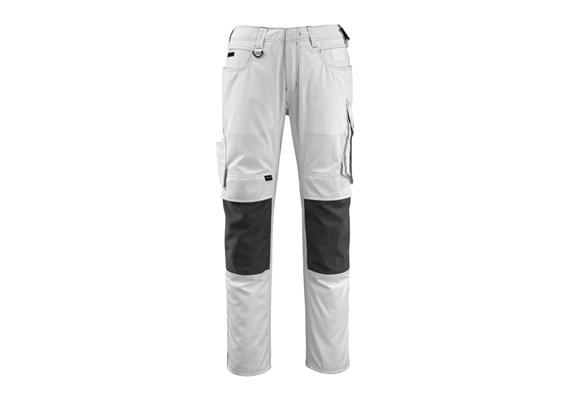 MASCOT&#174; Arbeitshose Mannheim (weiss/dunkelanthrazit) - Gr&#246;sse 90C60 (lang) | Bild 0