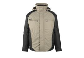 MASCOT® Pilotjacke Frankfurt (hellkhaki/schwarz)