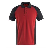 MASCOT® Polo-Shirt Bottrop (rot/schwarz) - 3XL