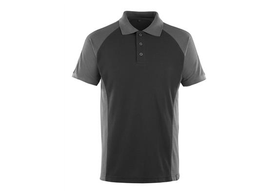 MASCOT&#174; Polo-Shirt Bottrop (schwarz/dunkelanthrazit) - 3XL | Bild 0