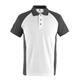 MASCOT® Polo-Shirt Bottrop (weiss/dunkelanthrazit) - 3XL