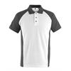 MASCOT® Polo-Shirt Bottrop (weiss/dunkelanthrazit) - S