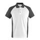 MASCOT® Polo-Shirt Bottrop (weiss/dunkelanthrazit) - XL