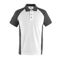 MASCOT® Polo-Shirt Bottrop (weiss/dunkelanthrazit) - XS