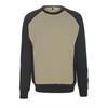 MASCOT® Sweatshirt Witten (hellkhaki/schwarz) - M