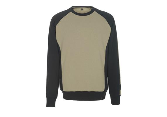 MASCOT&#174; Sweatshirt Witten (hellkhaki/schwarz) - XL | Bild 0