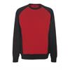 MASCOT® Sweatshirt Witten (rot/schwarz) - XL