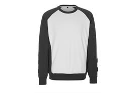 MASCOT® Sweatshirt Witten (weiss/dunkelanthrazit)