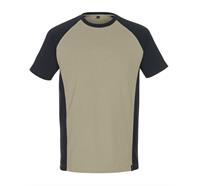 MASCOT® T-Shirt Potsdam (hellkhaki/schwarz) - XXL