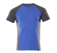 MASCOT® T-Shirt Potsdam (kornblau/schwarz) - XL