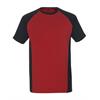 MASCOT® T-Shirt Potsdam (rot/schwarz) - XL