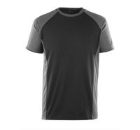 MASCOT® T-Shirt Potsdam (schwarz/dunkelanthrazit) - L