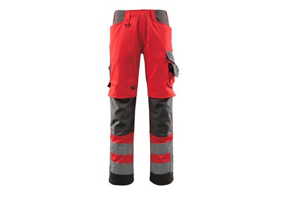 MASCOT&#174; Warnhose Kendal (hi-vis rot/dunkelanthrazit) - Gr&#246;sse 90C50 (lang) | Bild 0