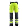 Mascot Warnhose Maitland (hi-vis gelb/schwarzblau) 17010 - Grösse 82C66 (Standard)