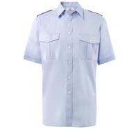 Pilothemd Kurzärmlig 1/2 Comfort 1 rot - Grösse 41/42