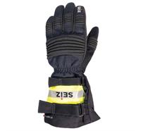 SEIZ® Fire-Fighter Premium mit Lederstulpe - Grösse 10