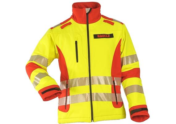Softshell Flaming Eagle, gelb/rot - XS | Bild 0