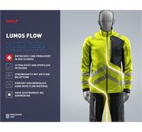 Softshelljacke ACTIVE GLOW, Lemon/Schwarz, EN 20471 - Kl. 2 - XXLN
