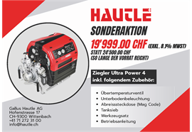 AKTION Motorspritze ZIEGLER© ULTRA POWER 4 mit Tourmat 2014 (PFPN 10-1500)
