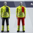 Arbeitsjacke Active Glow, Lemon/Schwarz, EN 20471 - Kl. 1 - XS | Bild 0
