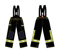 Brandschutzhose FIREWarrior ATHLETIC (EN 469:2020 / EN 1149-5:2018) - 3XLK