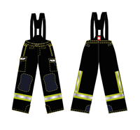 Brandschutzhose FIREWarrior ATHLETIC (EN 469:2020 / EN 1149-5:2018) - 6XL/N