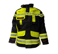 Brandschutzjacke FIREWarrior ATHLETIC (EN 469:2020 / EN 1149-5:2018)   gelb/schwarz - SN