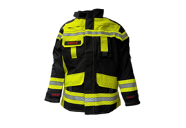 Brandschutzjacke FIREWarrior ATHLETIC (EN 469:2020 / EN 1149-5:2018)   gelb/schwarz