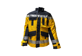 Brandschutzjacke FIREWarrior ATHLETIC, gelb + Zürich  Klasse 2 Vollschutz (gem. EN469)