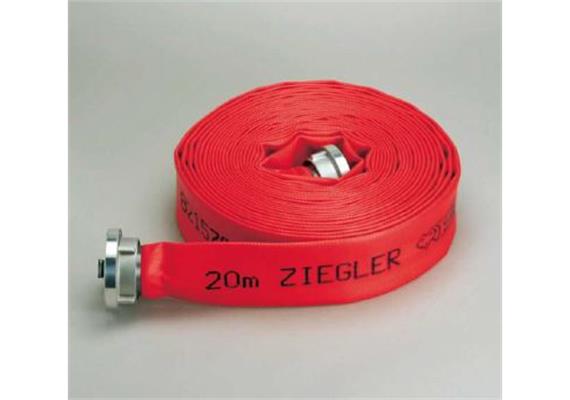 Feuerwehrschlauch ZIEGLER ROTFUCHS (rot) 40er, 20 m - 75er Schlauch (L&#228;nge: 20m) | Bild 0